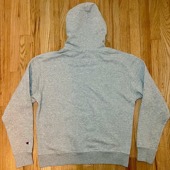 Champion Gray Men's Hoodie Medium - Picture 4 of 4